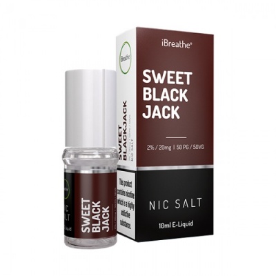 SWEET BLACKJACK iBreathe Nic Salt E-Liquid | 20mg - 10ml